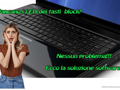 foto computer led con scritte 960