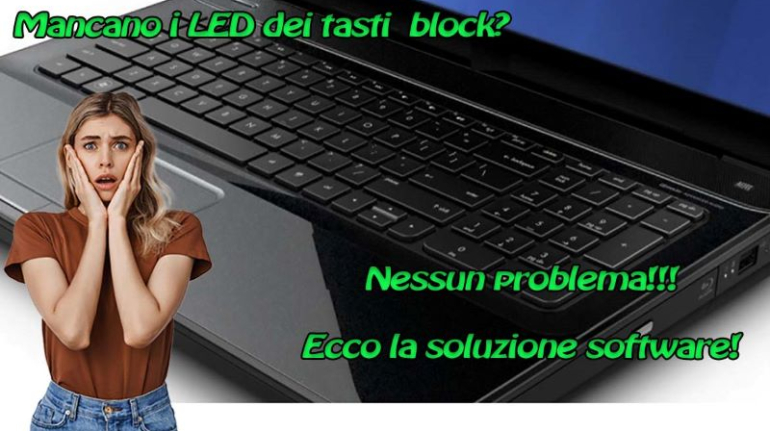 foto computer led con scritte 960