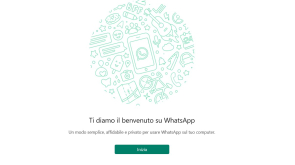 whatsapp apertura 1 schermata